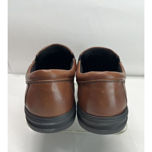 ABEO Mens Brown Shoes Size 12 M SMARTsystem Smart 3860 Slip-on Cognac - Picture 3 of 12